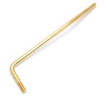 Gold 6mm Tremolo Arm for Import Guitars Strat  Licensed Floyd  BP-0071-002