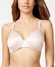 NWT Bali 36C One Smooth U Smoothing  Concealing Underwire Bra 3W11 Beige 131372