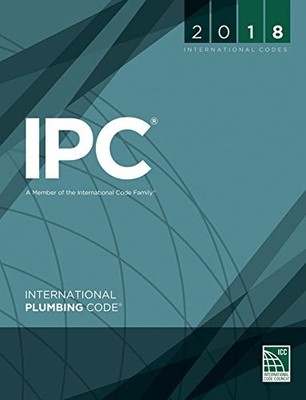 2018 International Plumbing Code (International Code Council Series) - Very Good