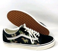 VANS Old Skool Desert Snake Canvas & Suede Shoes Mens 7.5 Women's 9 Black 721356