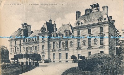 R017823 Cheverny Le Chateau Fassade Sud Est Levy et Neurdein Reunis Nr 3