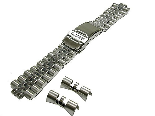 さわ SEIKO Genuine Stainless Steel Watch Bracelet 22mm 44G1JZ for