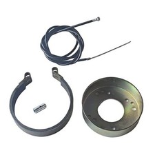 4.5 inch Drum Band Cable Brake KIT For Go Drum Brake  Band With Cable Gold