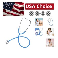 Interactive Kids Stethoscope in Blue - Perfect for Doctor Games & Fear Reduction