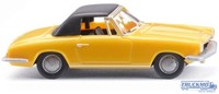 Wiking Bmw 1600 Gt Cabrio Gelb 018748