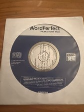 NEW SEALED 2003 Corel WordPerfect Productivity Pack 0J1894