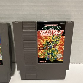 Teenage Mutant Ninja Turtles TMNT 1 & 2 (NES Game Lot)-  Good Condition!