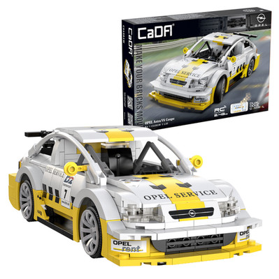 CaDA Steine Opel Astra V8 Coupe Rallye Auto batteriebetrieben Fernbedienung 330 Teile