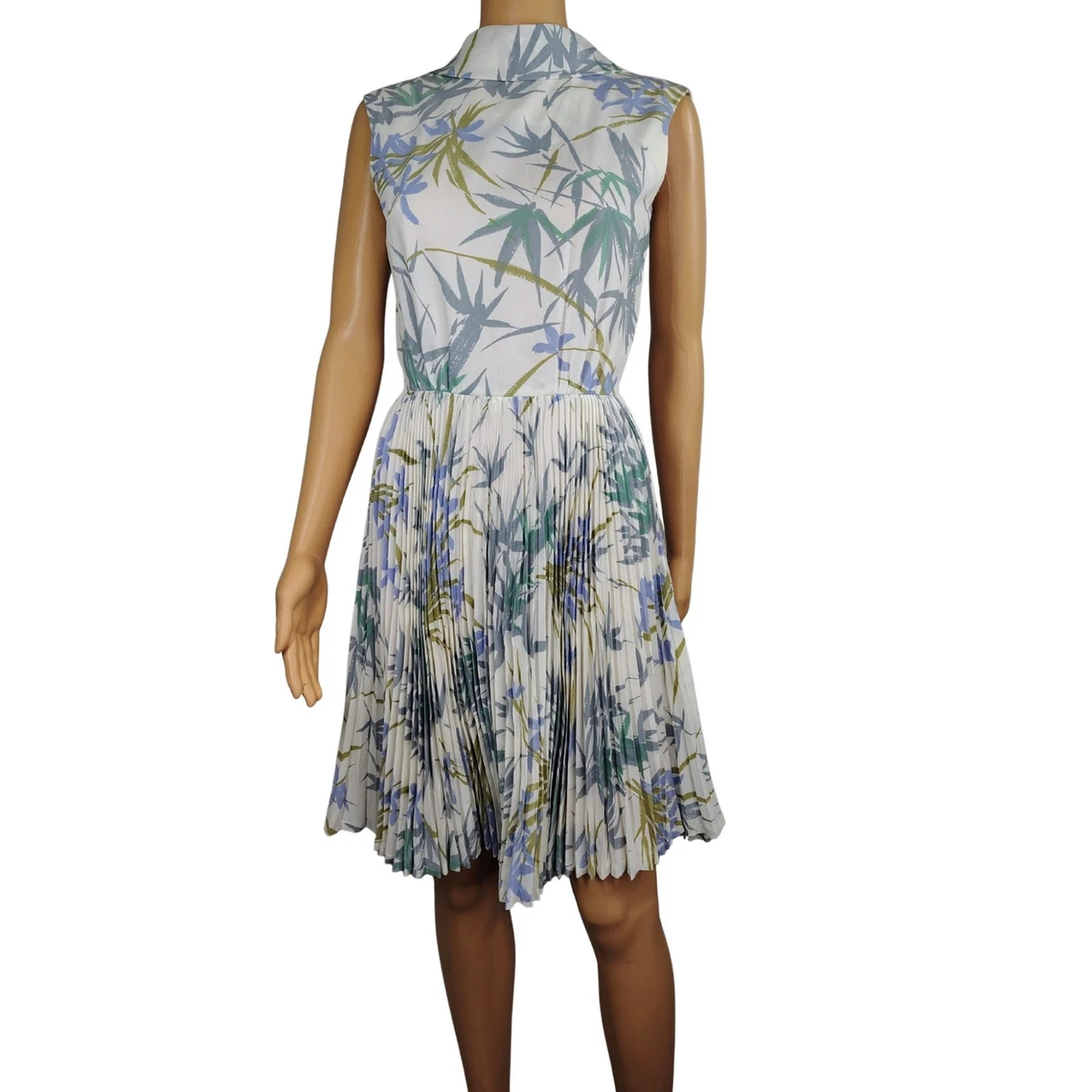 sachin and babi light blue dress Agua Madera Mini Dress