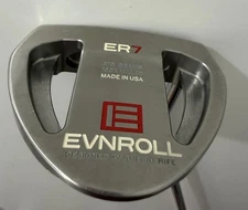 Evnroll ER7 Geurin Rife Milled 370g Mallet Putter Original Grip & H/Cover MINT!