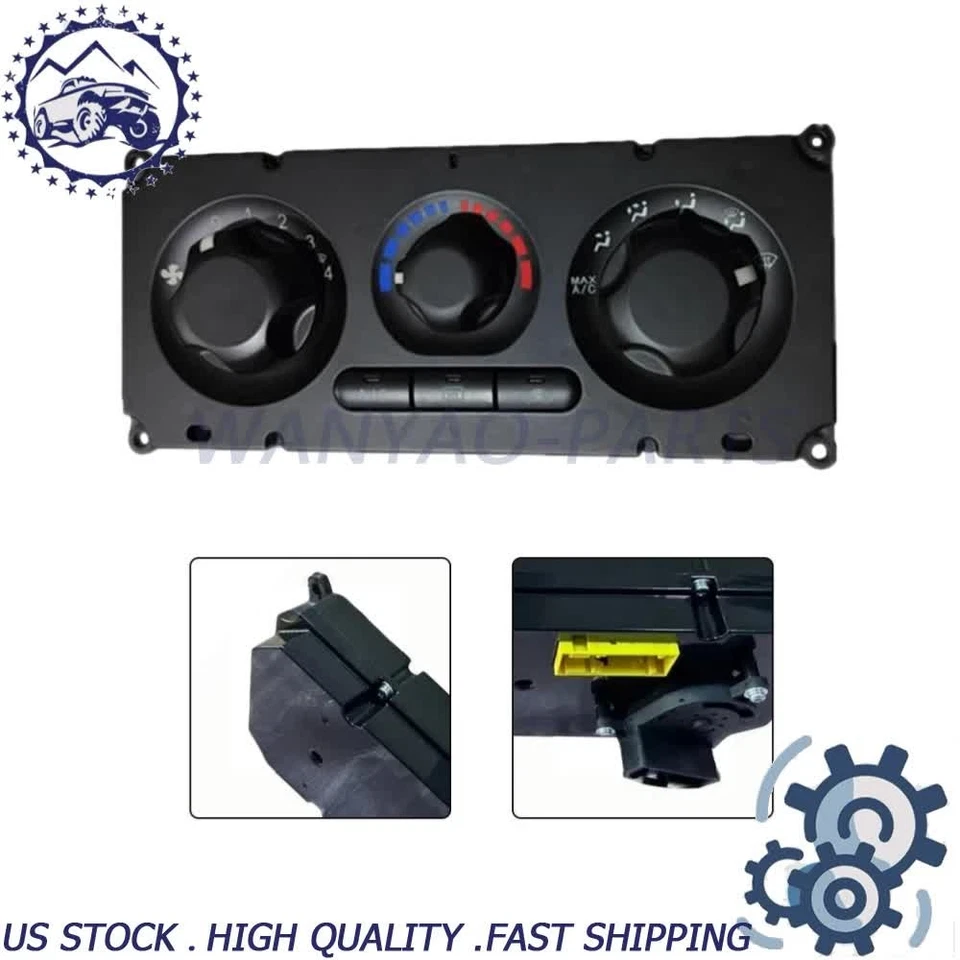 Fits 2007-2013 Nissan Frontier Navara 27510-JS60B Control Air Conditioner Switch Foto 2 de 4