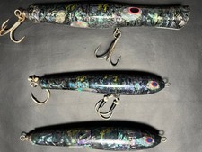 Kaida Cutback Ino Trumpet 3 pcs Used Fishing Lures