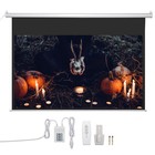 92" 16:9 Electric Auto Motorized Projector Screen Projection with Remote Control — photo 1
