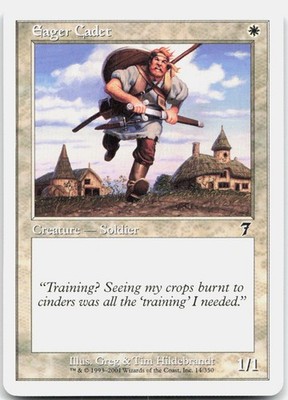Eager Cadet C 7th Edition 14 NM Greg Hildebrandt & Tim Hildebrandt