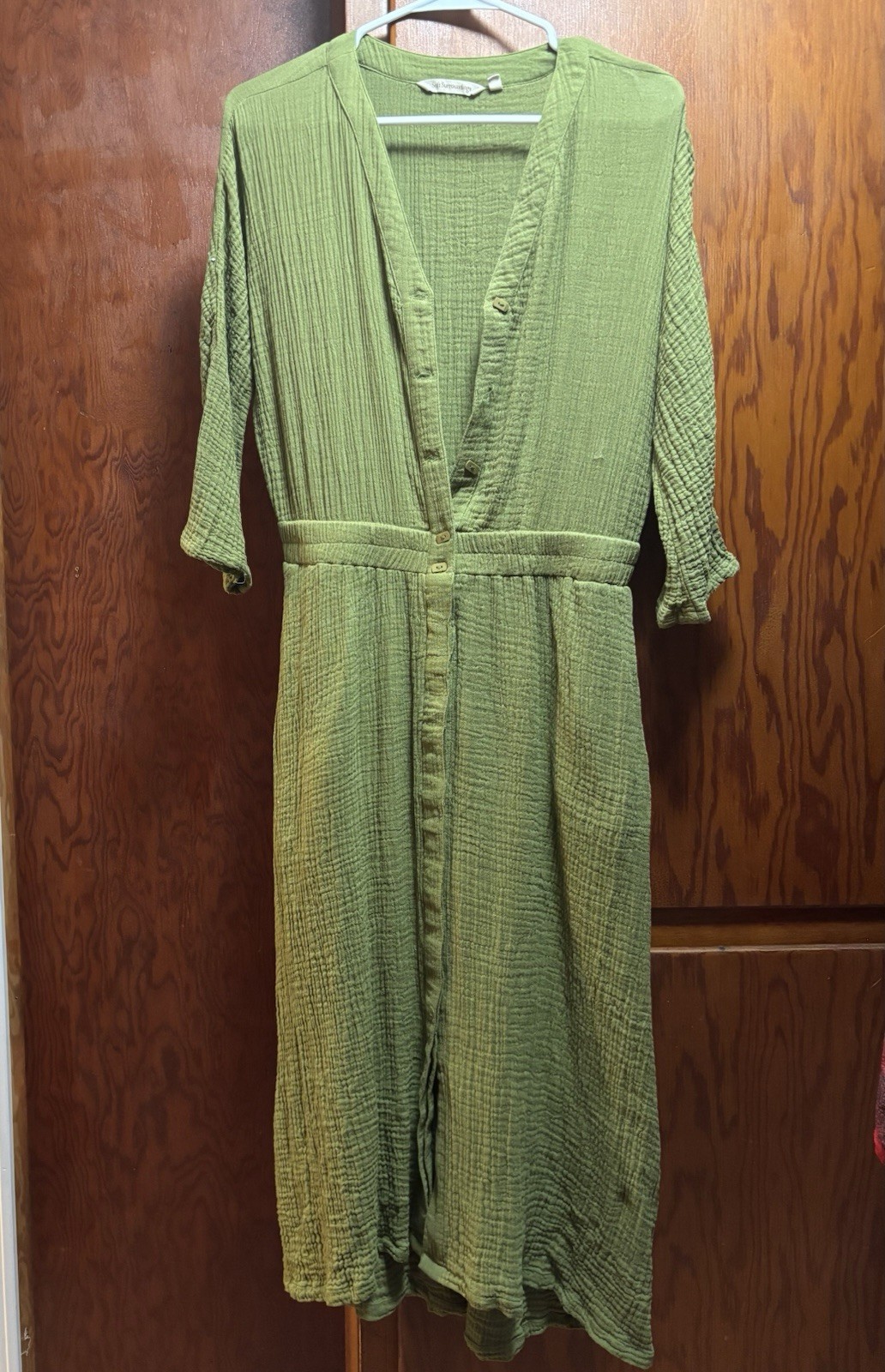 Women’s Olive Green Soft Surroundings Dress XS