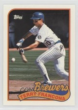 1989 Topps Traded Box Set Collector's Edition (Tiffany) Terry Francona #35T ma3