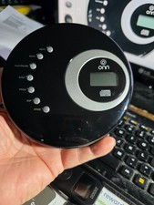 ONN ONA12AV025 Portable CD Player Anti Skip Tested Working Headphone Jack