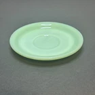 Vintage MCM Fire King JADEITE Oven Ware Coffee Saucer Plate Dishes Heavy Duty