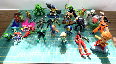 Mario Skylanders Marvel Dragonball Z Trolls Assorted Action Figure Lot