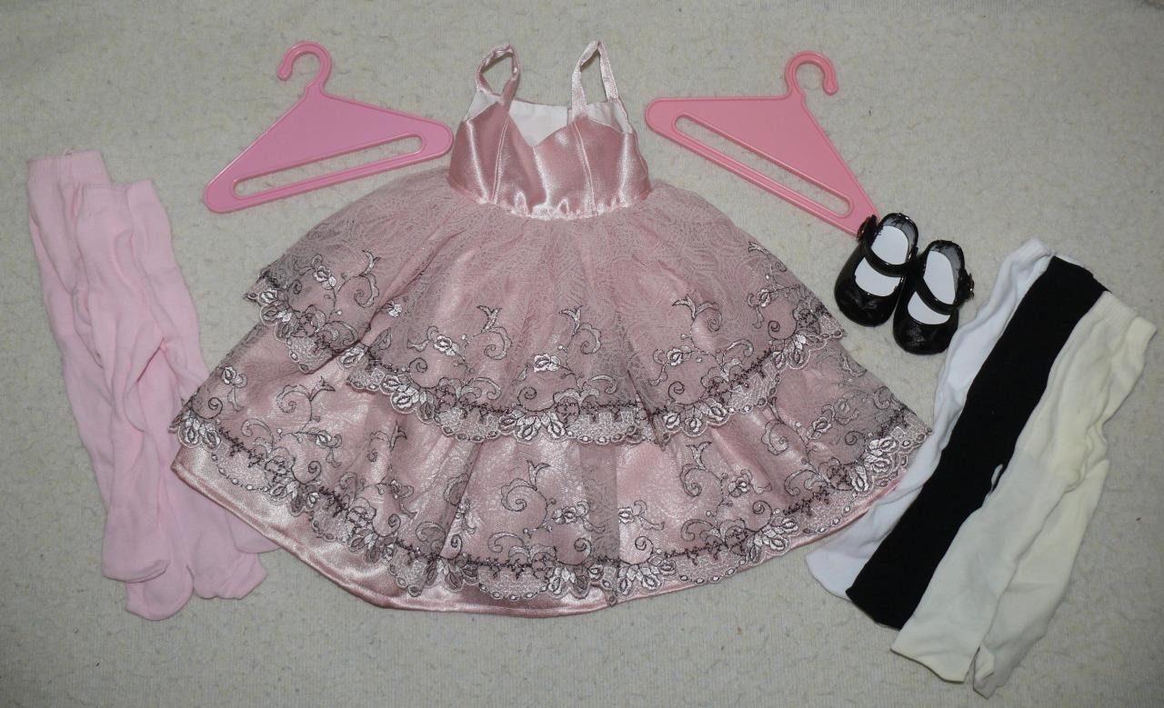 18" Doll Fancy Ball Gown Dress Set - American Girl Our Gener