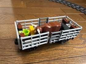 LEGO City Cargo Train 60052 In 2014 Used Retired W/Manual