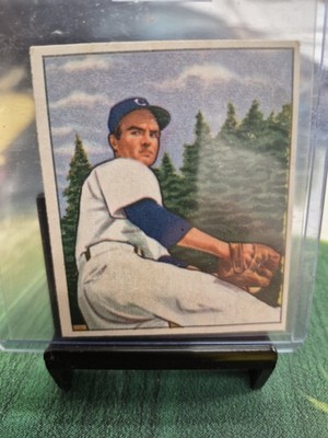 1950 Bowman Baseball #236a Bob Cain