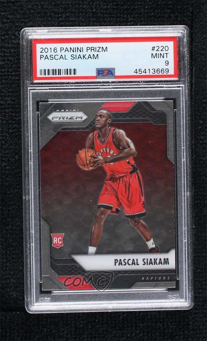 2016-17 Panini Prizm Pascal Siakam #220 PSA 9 MINT 6zg