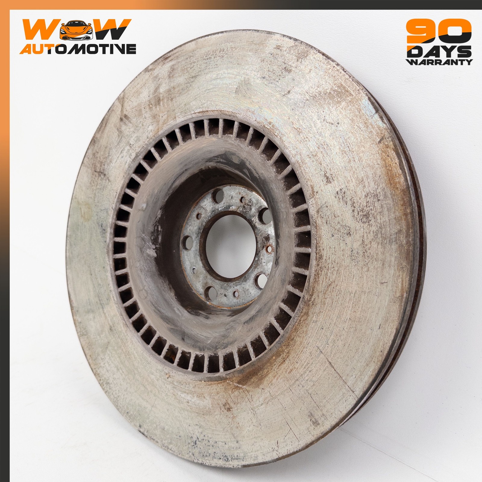 04-19 BENTLEY CONTINENTAL GT FLYING SPUR FRONT RIGHT LEFT BRAKE ROTOR DISC OEM