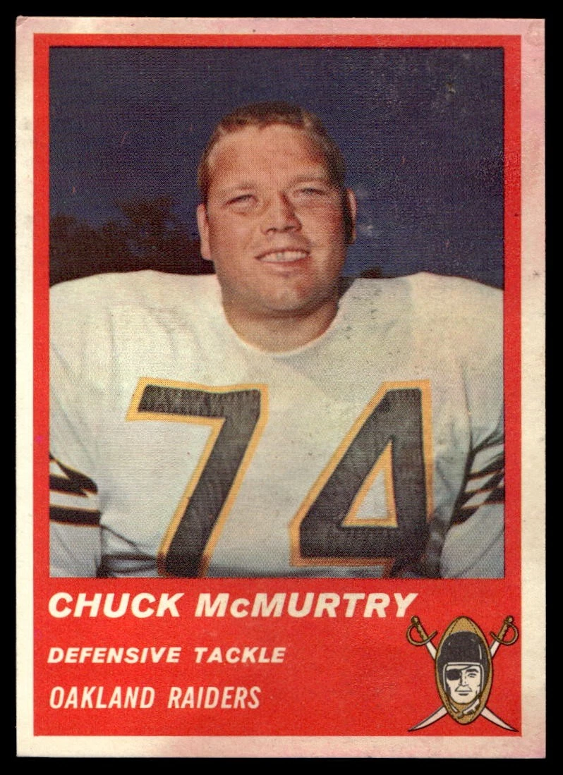 Chuck Mcmurtry trading card