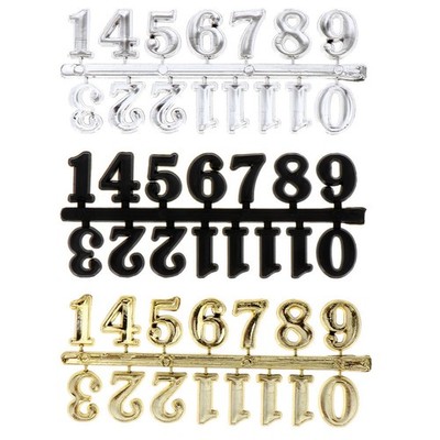3 Sets Wanduhr-ziffern Römische Digitale Wanduhren DIY Wall Clock Kit