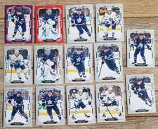 25-26 OPC O-Pee-Chee Toronto Maple Leafs 14 Card Lot-Morgan Rielly Purple 02/49