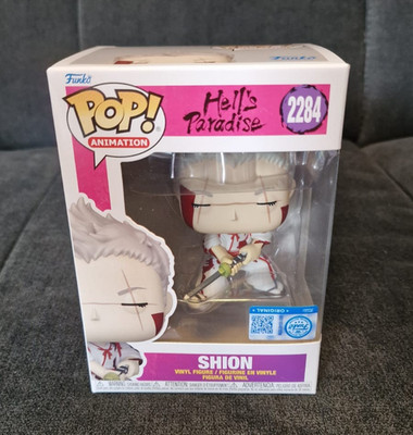*NEU* Funko Pop! Hell's Paradise - Shion (Bloody) Exclusive #2284 + Protector