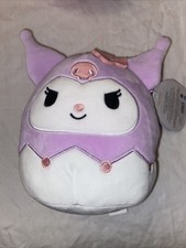 Squishmallows Sanrio Sakura Flower Kuromi Purple Pastel Violet 8 Toy Plush NWT