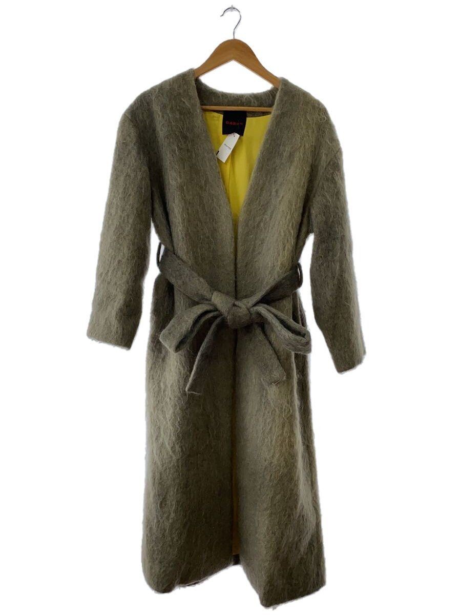 ALTRA TOMORROWLAND Altro EK3 4 2C Cappotto Senza Mohair KHK Tinta Unita