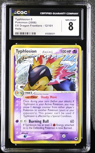 Typhlosion δ graded CGC 8 for sale on eBay