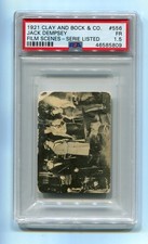 1921 Henry Clay Bock Susini Cuban Film Scenes 556 Jack Dempsey PSA 1.5 HOF Pop 1