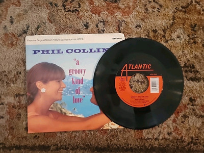 Phil Collins Single Record ''A Groovy Kind Of Love''/''Big Noise- Instrumental''