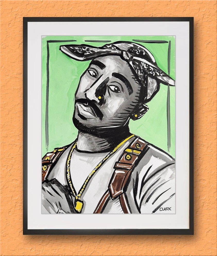 2pac Canvas In Art Paintings for sale | eBay