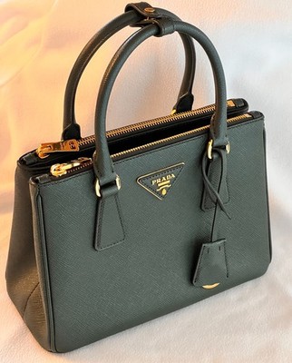 Prada Kleine Galleria Saffiano Leder Handtasche NP 3.200,- Rechnung aus 2023 TOP