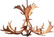Handcrafted Antler Chandelier-100% Authentic, USA-Made