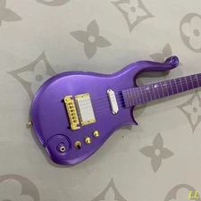 Electric Guitar Pearl luster purple Cloud Prince Golden Hardware H-S pickups