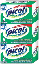 3 Pack Sal De Uvas Picot Effervescent Antacid Powder, Heartburn Relief, 12 Ct.