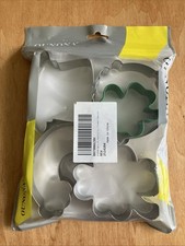 Ounona St. Patrick  s Day Metal Cookie Cutters Set Of 5