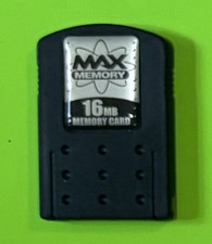 MAX Memory 16MB Memory Card for Sony PlayStation 2 Black