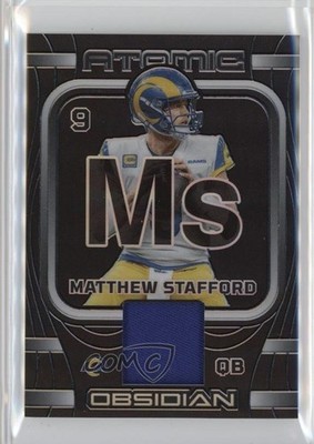 2023 Panini Obsidian Atomic Materials 116/199 Matthew Stafford #AMA-MST 5e4