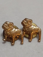 Mac Trucks: MAC CLASSIC BULLDOG gold tone scatter Lapel Pins 