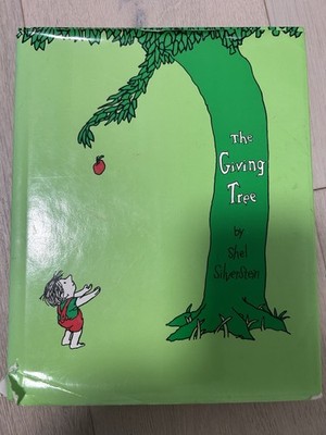 The Giving Tree Shel Silverstein 1964, Hard Cover, First Editionwitg Dust Jacket