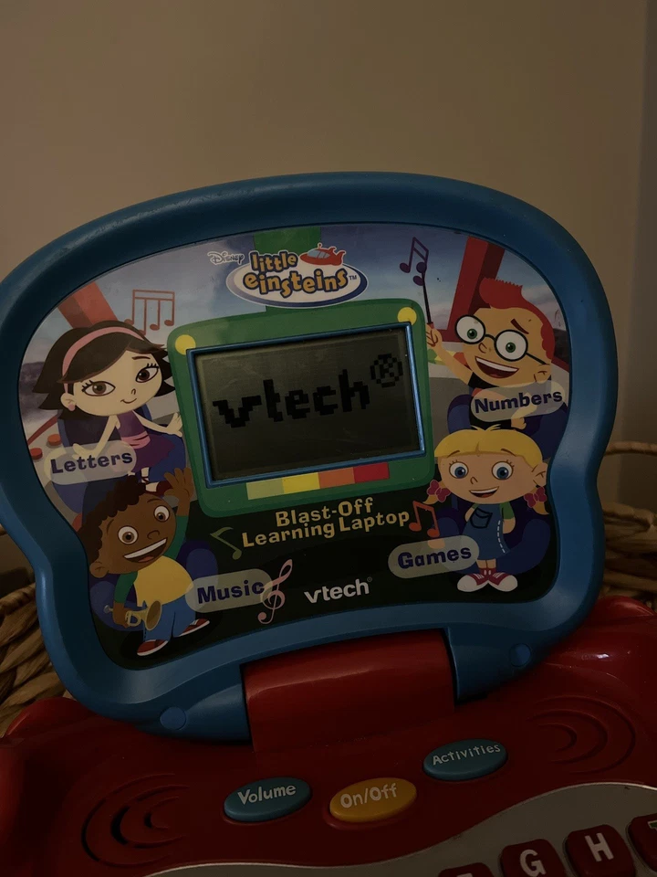 VTG Rare Vtech Disney Little Einsteins Blast-Off Learning Laptop - TESTED - Image 2 of 4