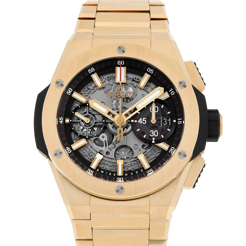 Hublot — HUBLOT Big Bang Integral Yellow Gold 451.VX.1130.VX second hand mens