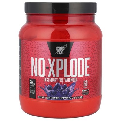 N.O.-XPLODE , Legendary Pre-Workout, Grape, 2.45 lbs (1.11 kg)